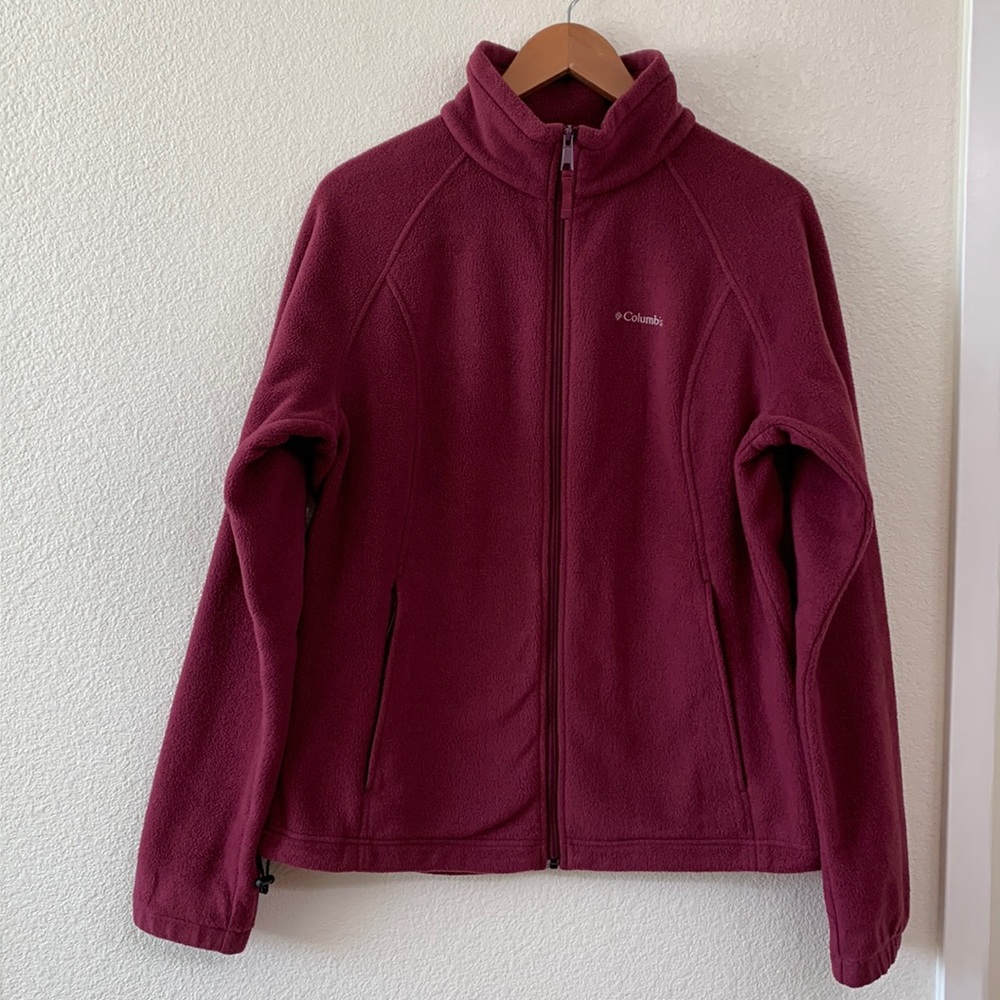 *free shipping*. Columbia Fleece Full Zip  Jacket Sz XL